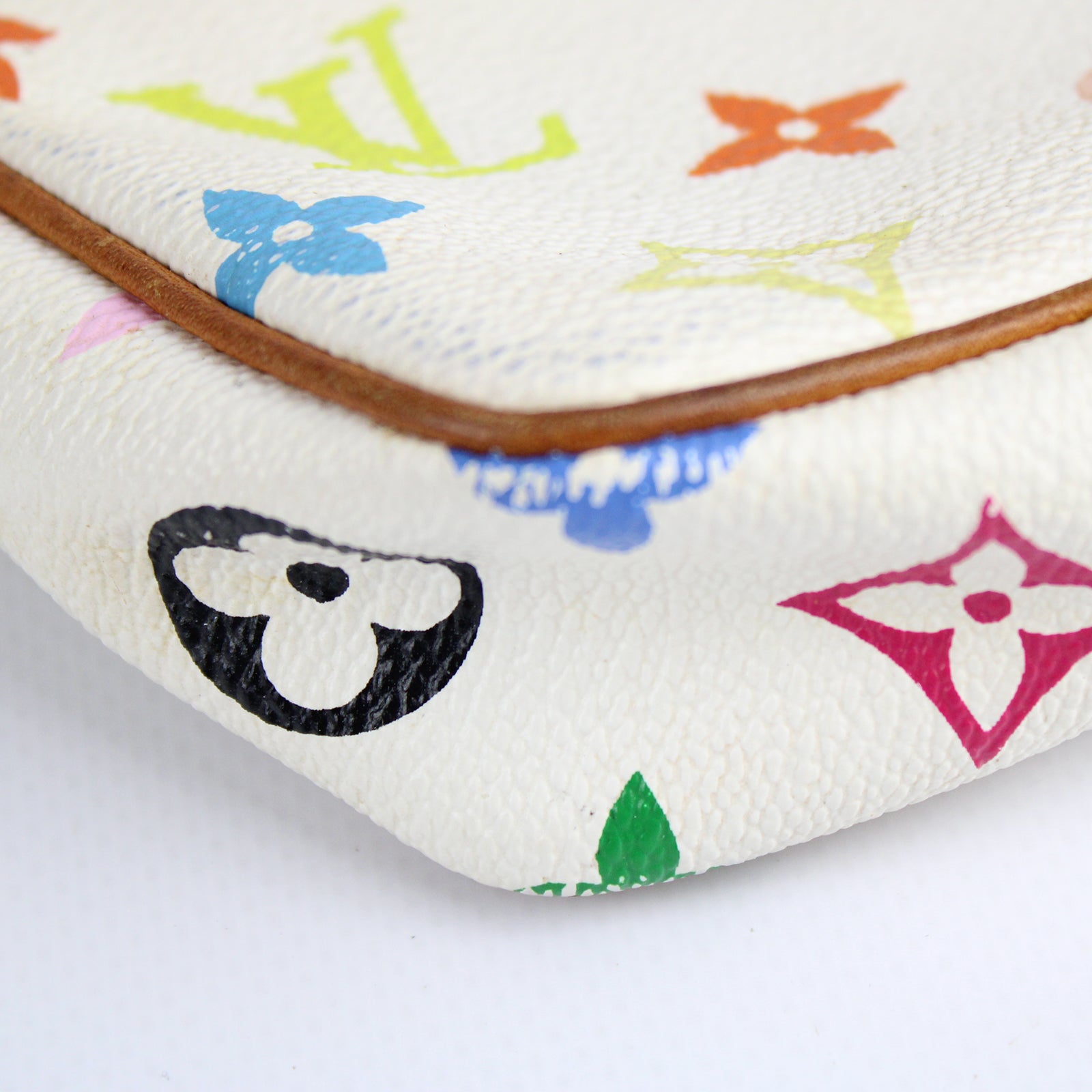 LV x Takashi Murakami handbag clutch