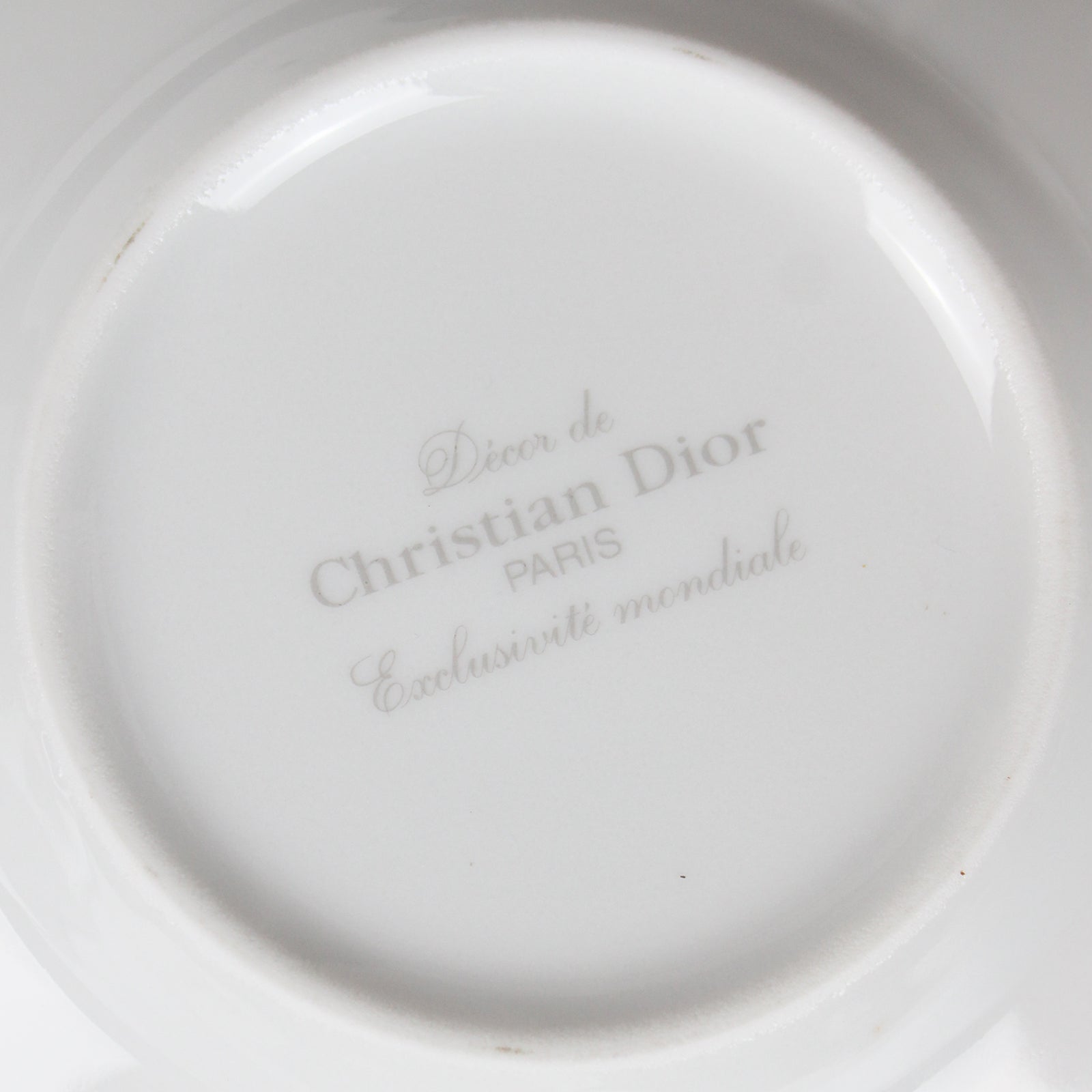 Monsieur Dior tableware set