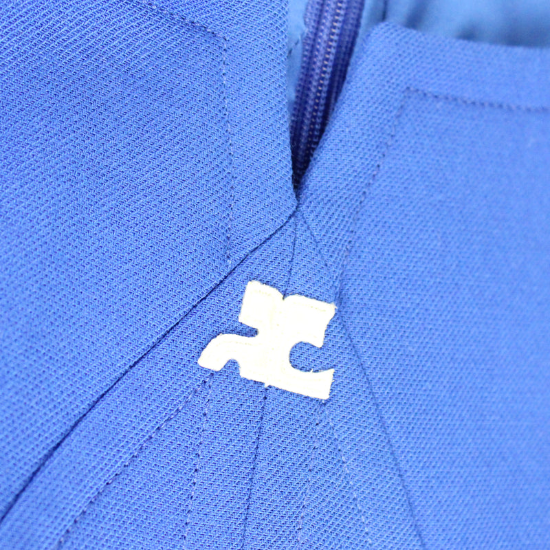 COURRÈGES - Robe à manches courtes (T42)