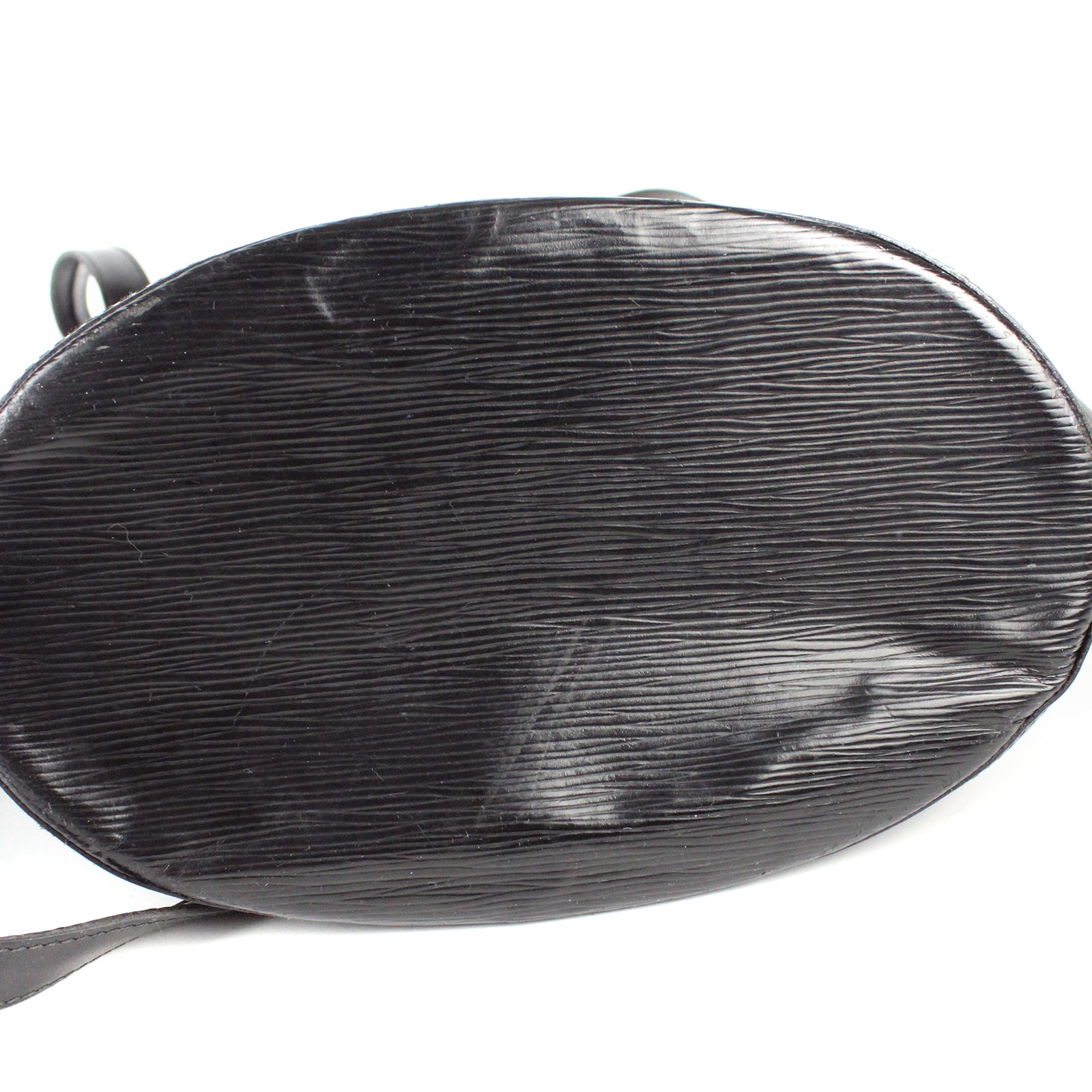 LOUIS VUITTON - Medium Saint Jacques handbag in black epi leather