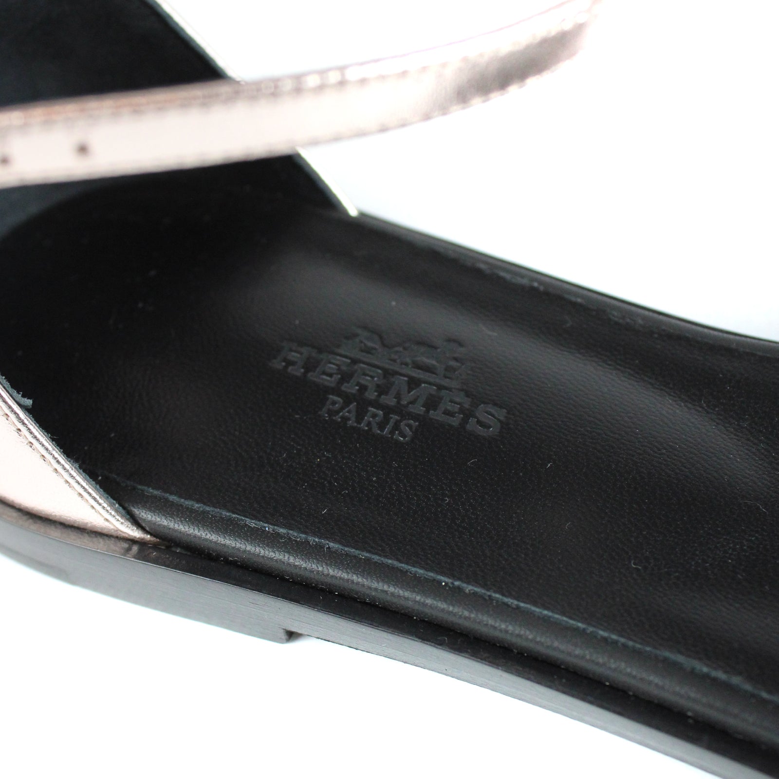 HERMÈS - Santorini sandals (T37.5)