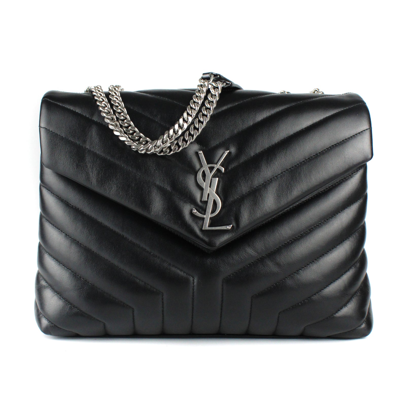 Loulou medium in quilted leather