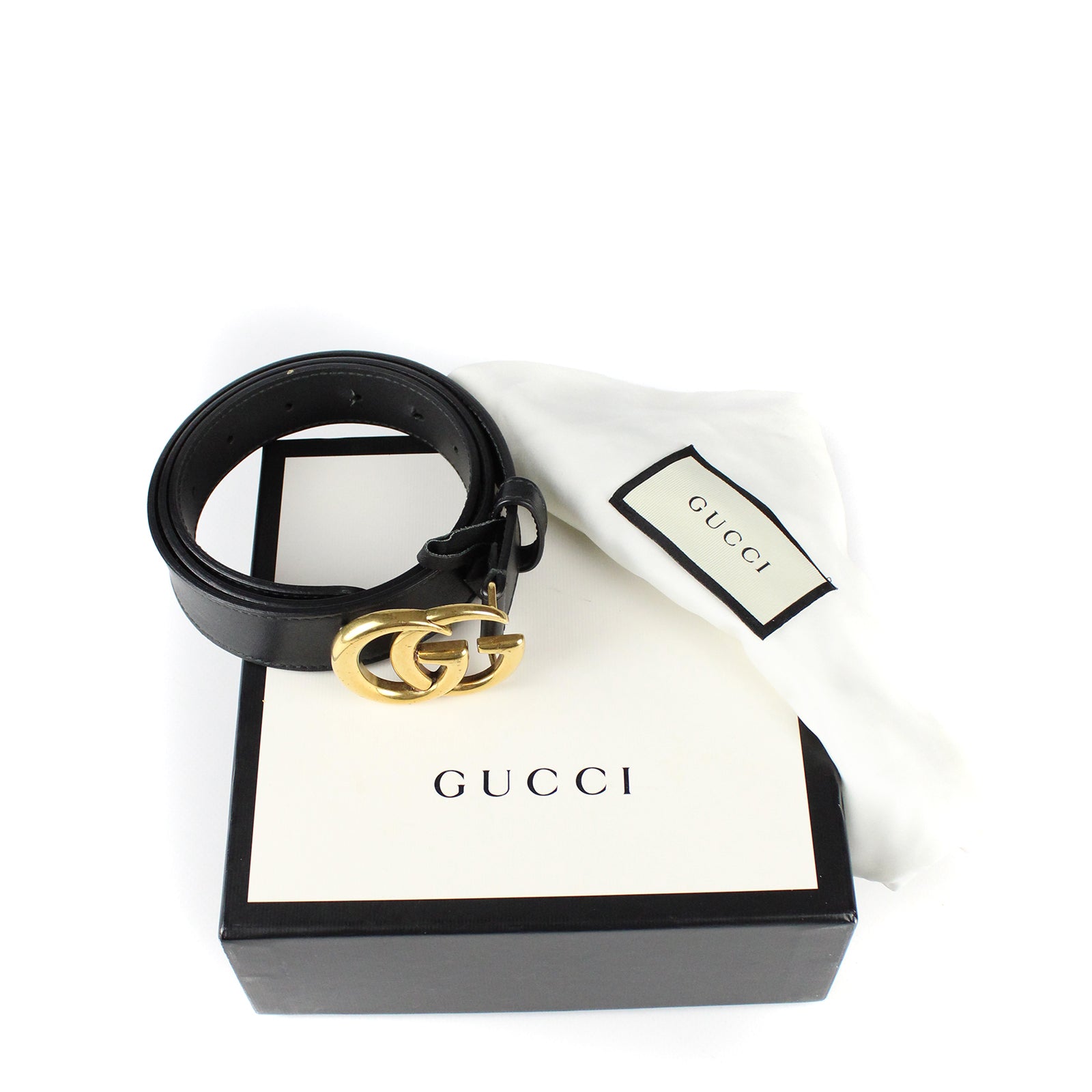 GUCCI - Ceinture GG Marmont (T85)