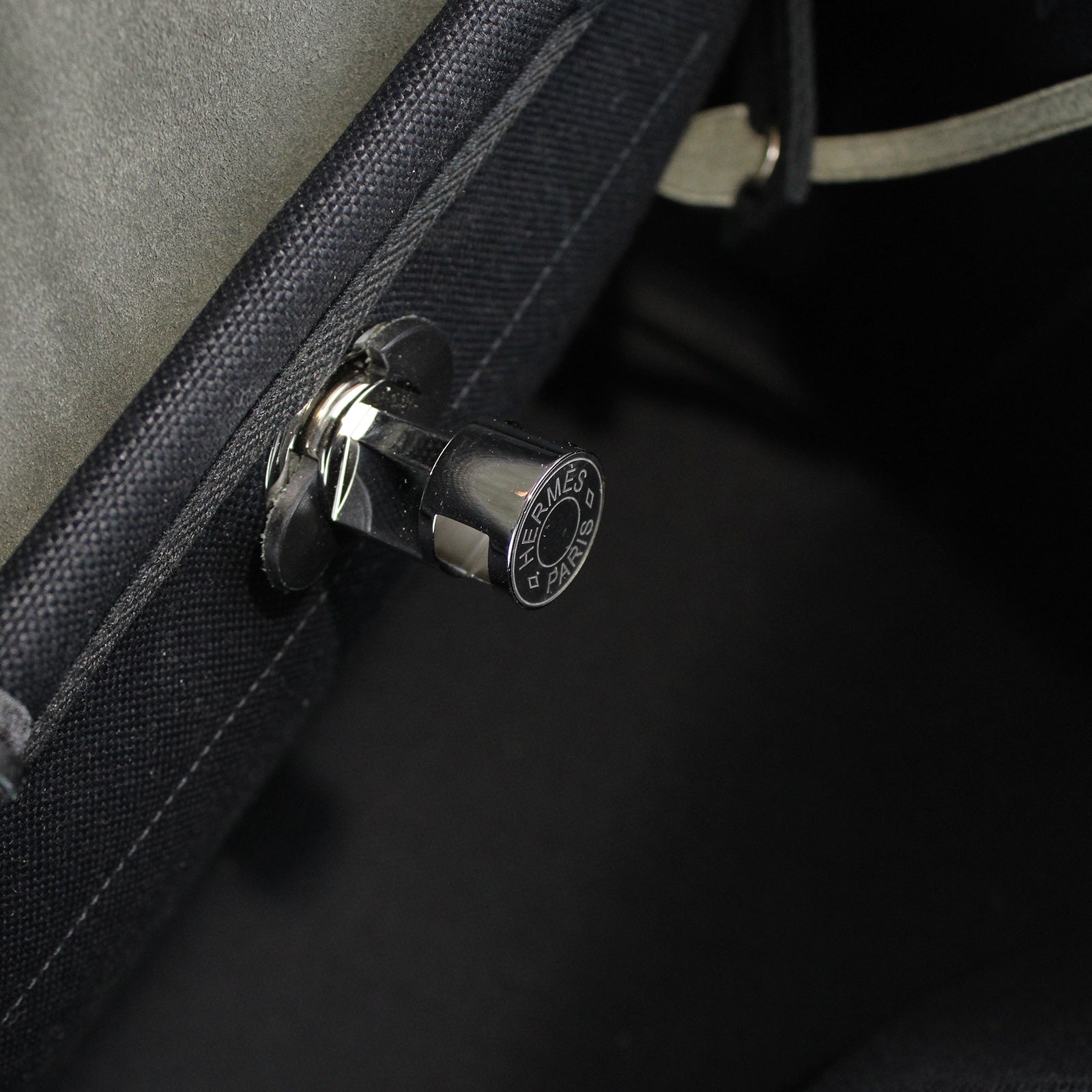 HERMÈS - Sac Herbag 31 Zip noir