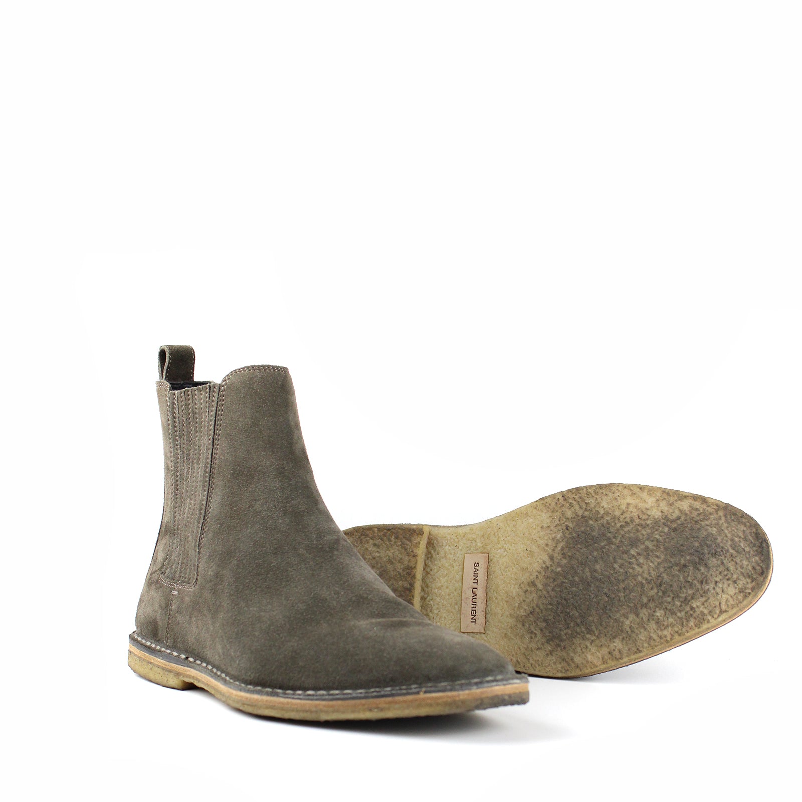SAINT LAURENT - Bottines suède (T39)
