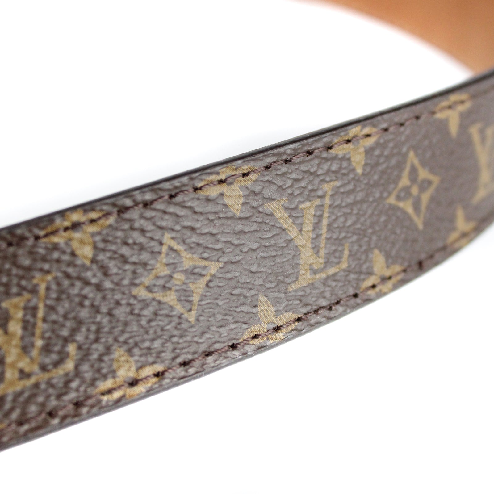 LOUIS VUITTON - LV Monogram Belt (T75)