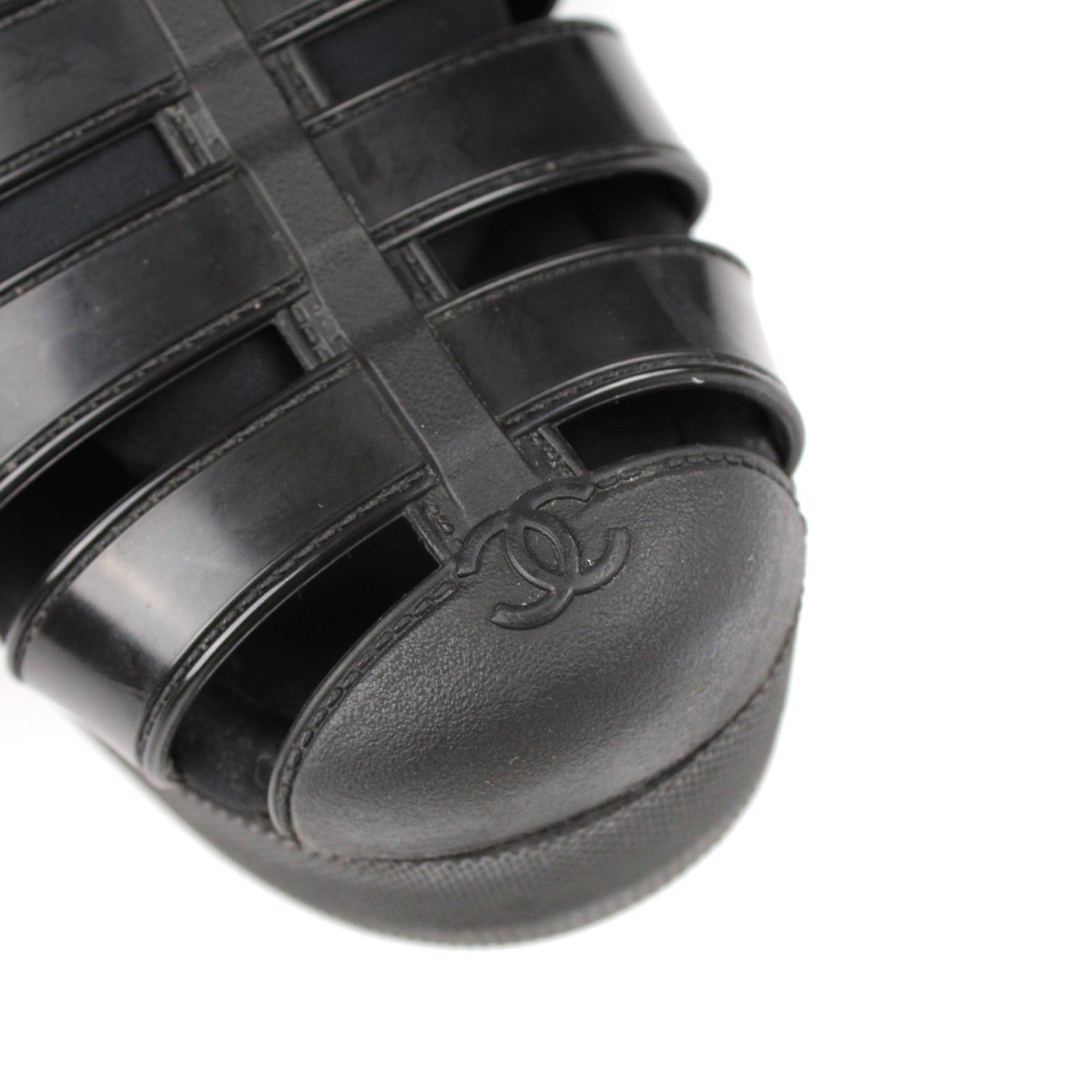 CHANEL - Platform sandals (T38)