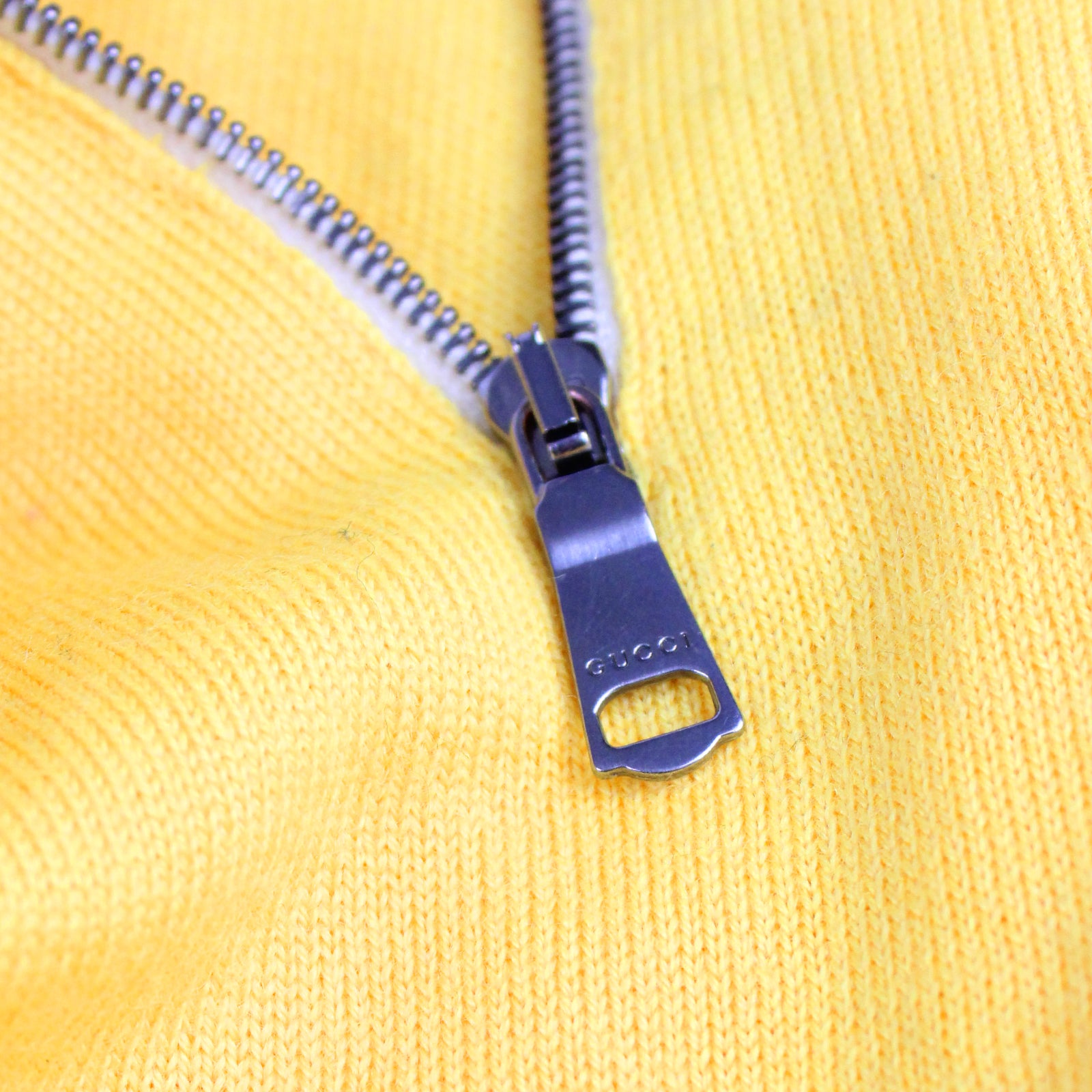 GUCCI - Zipped wool sweatshirt (S)