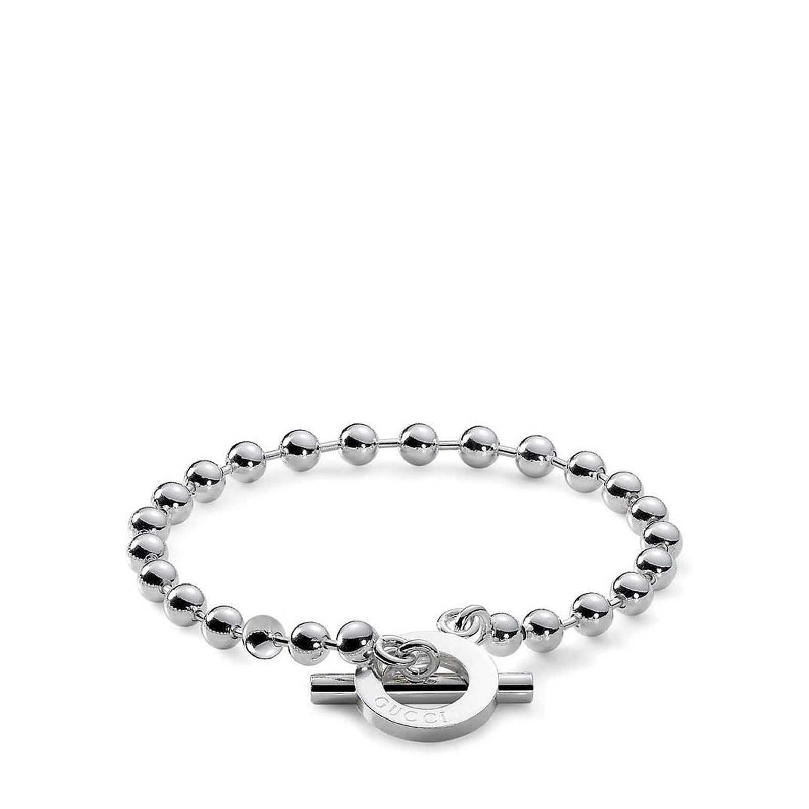 GUCCI - Silver ball chain bracelet