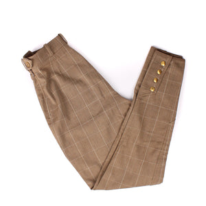 HERMÈS - Wool pants (T38)