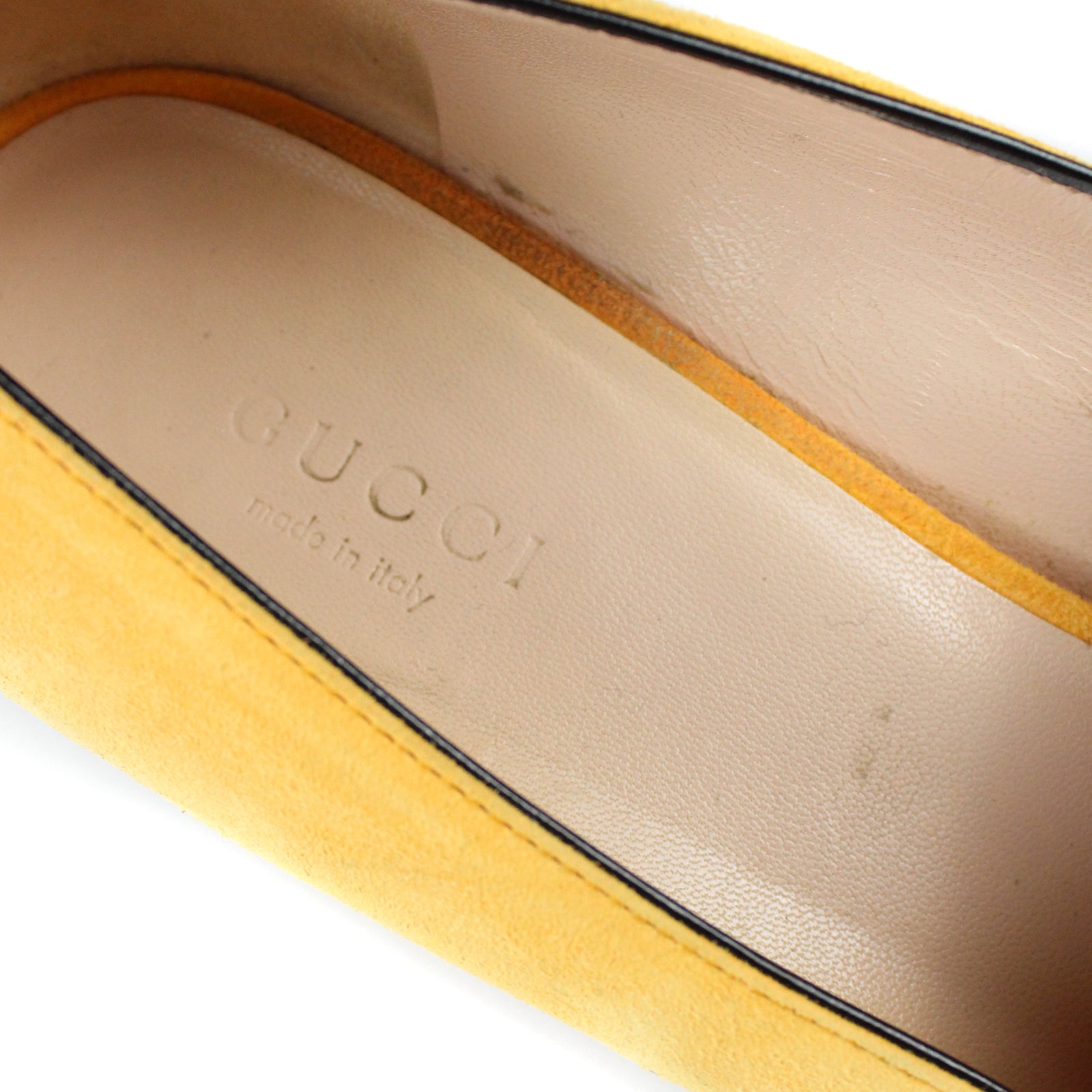 GUCCI - Escarpins Marmont en daim (T38)