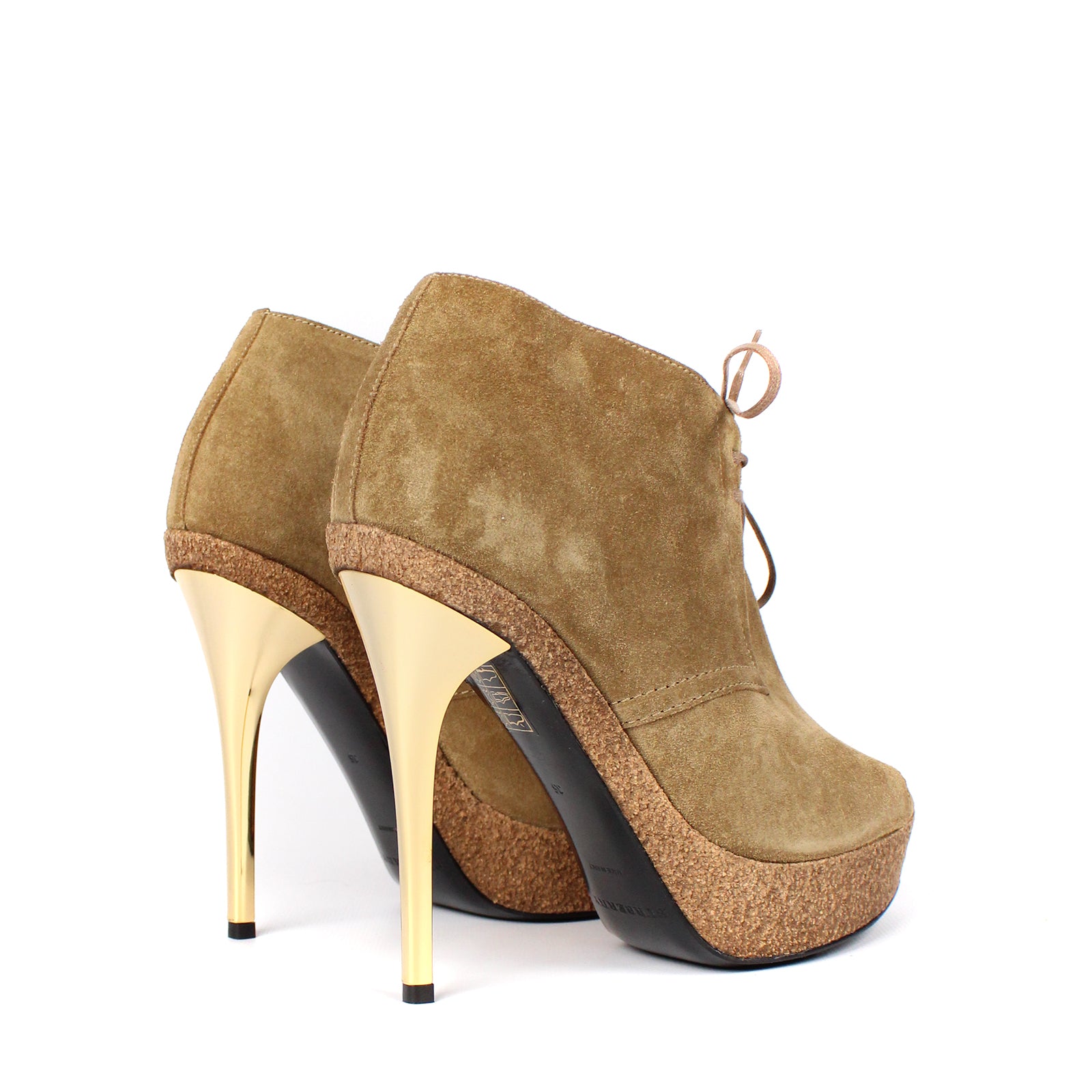 BURBERRY - Vintage suede pumps (T35)