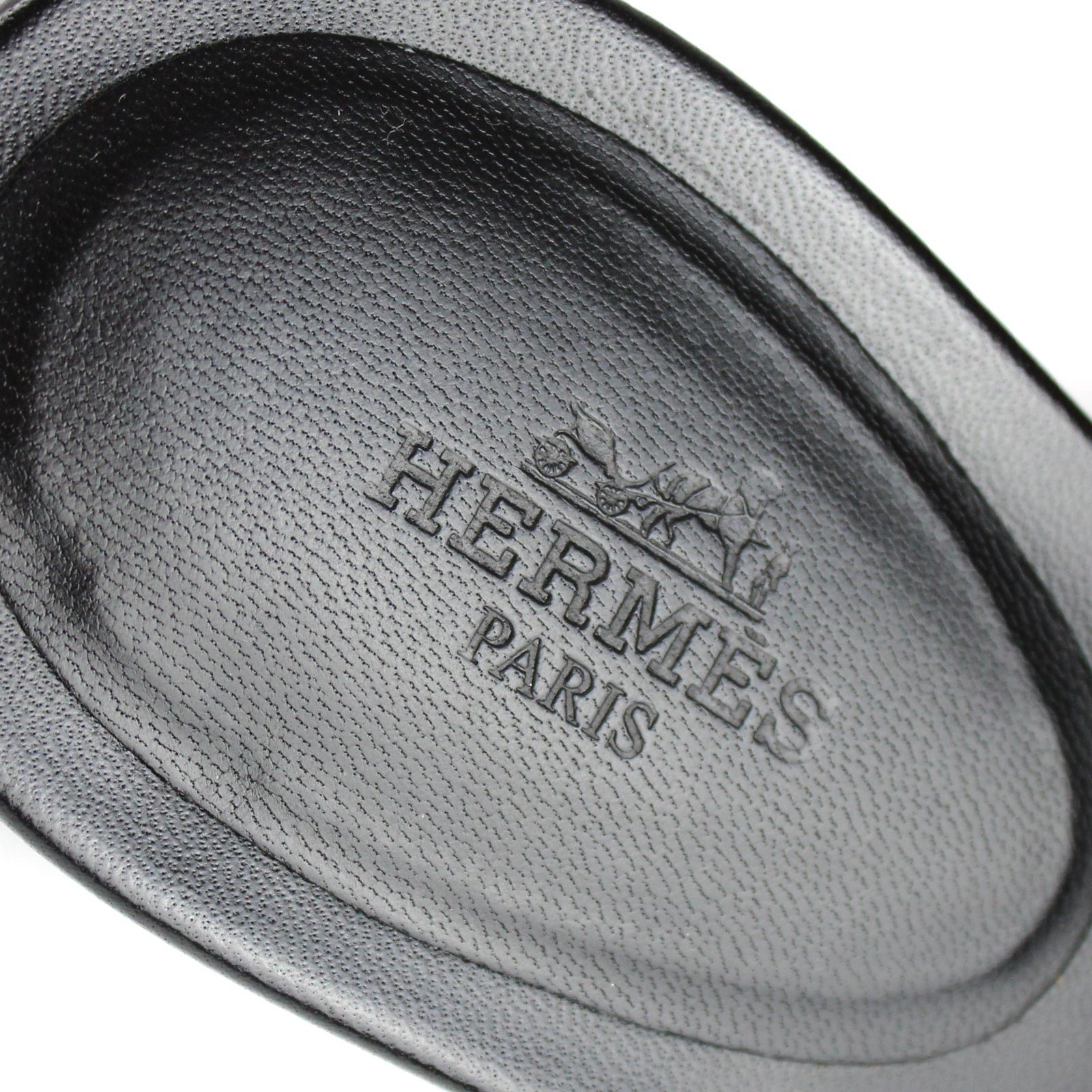 HERMÈS - Oasis calfskin sandals (T37)