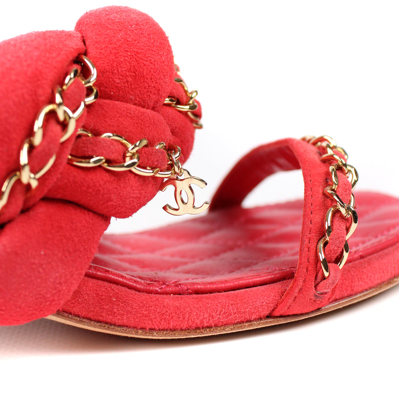 CHANEL - Sandales à talon (T35)