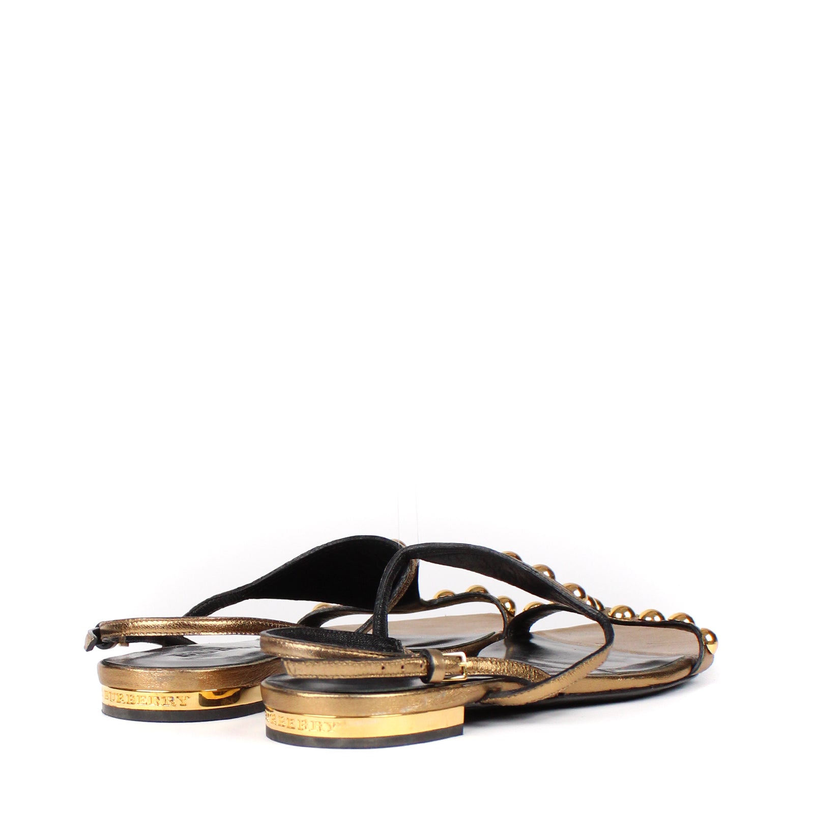 BURBERRY - Sandales plates (T35)