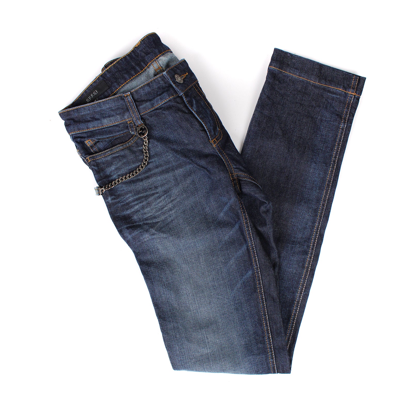 GUCCI - Jeans with chain (T38)