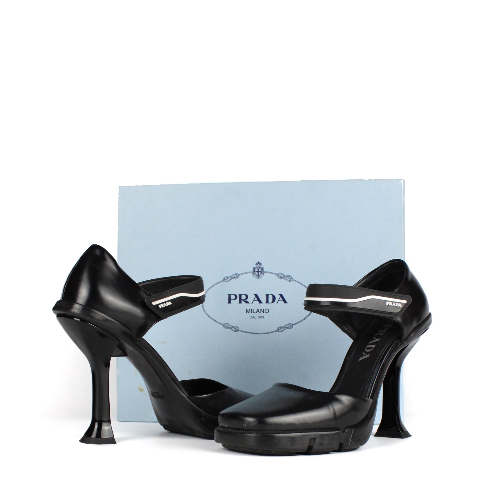 PRADA - Escarpins Babies (T37,5)