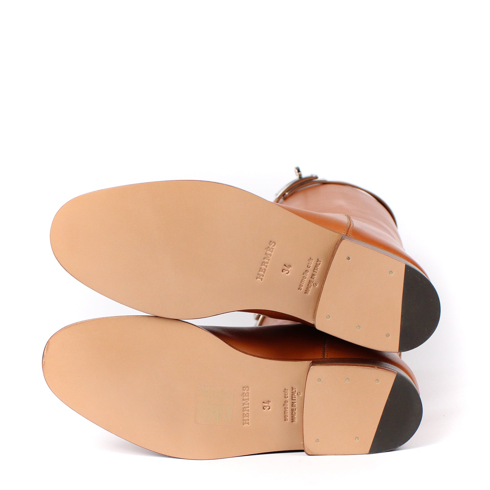 HERMÈS - Bottes Jumping (T34)