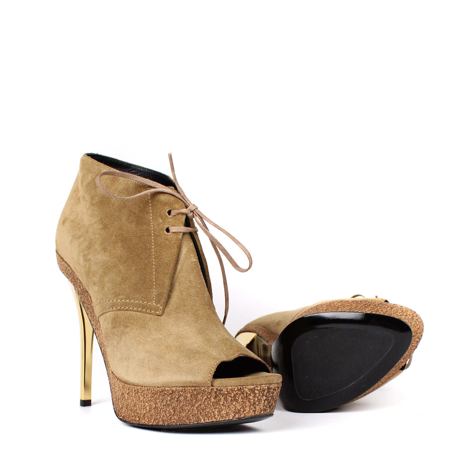 BURBERRY - Vintage suede pumps (T35)