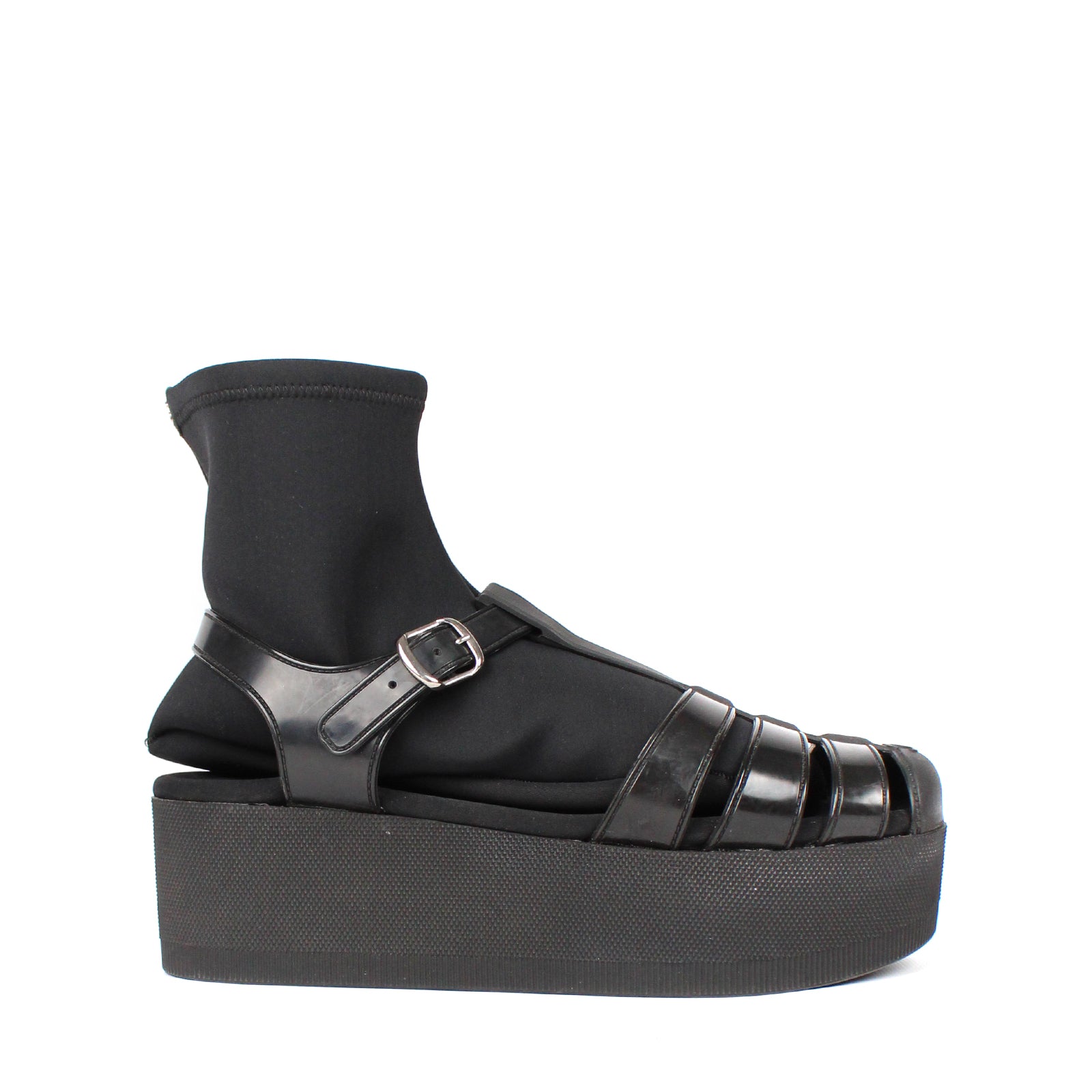 CHANEL - Platform sandals (T38)