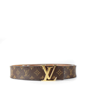 LOUIS VUITTON - LV Monogram Belt (T75)