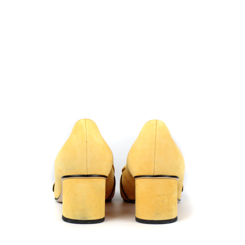 GUCCI - Escarpins Marmont en daim (T38)