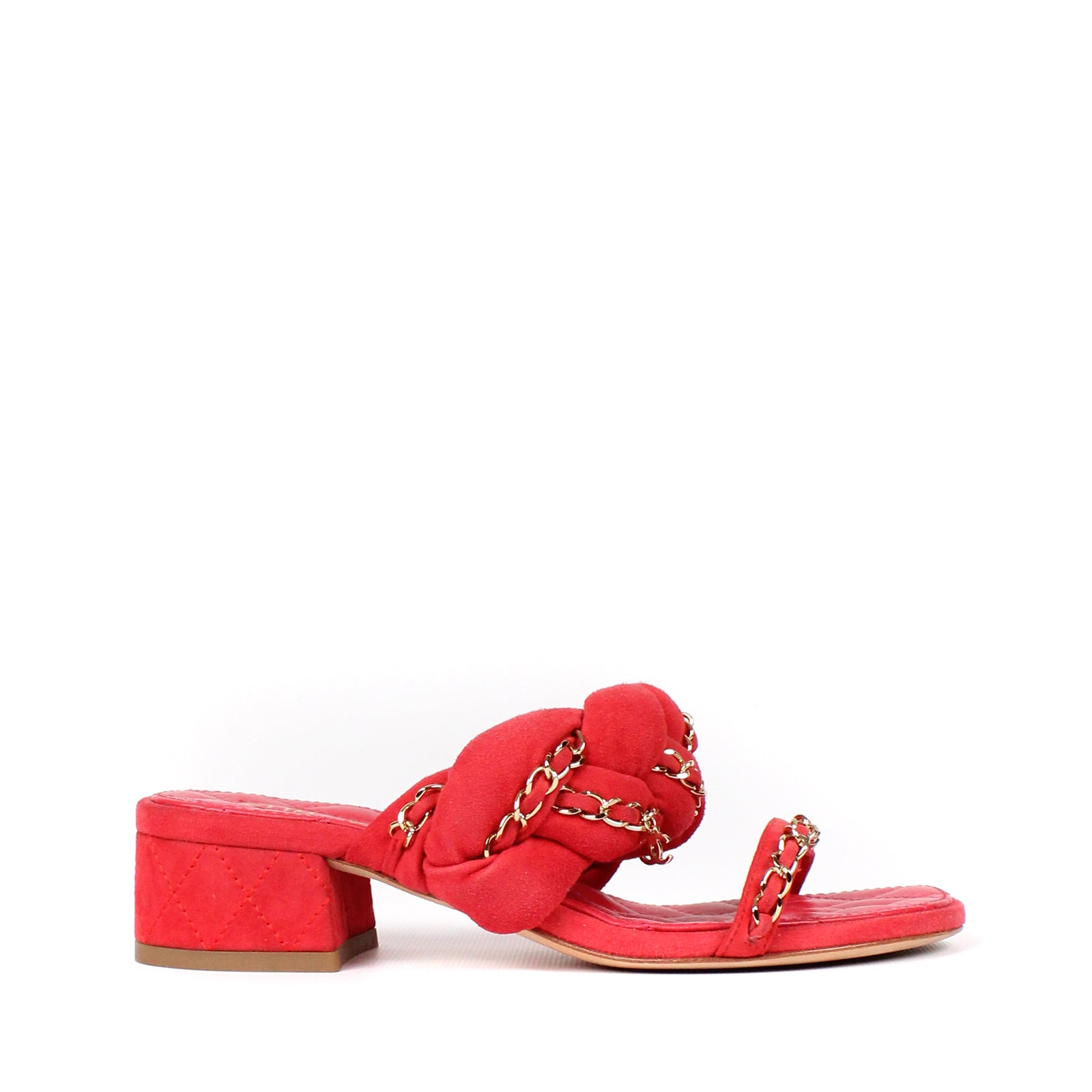CHANEL - Heeled sandals (T35)