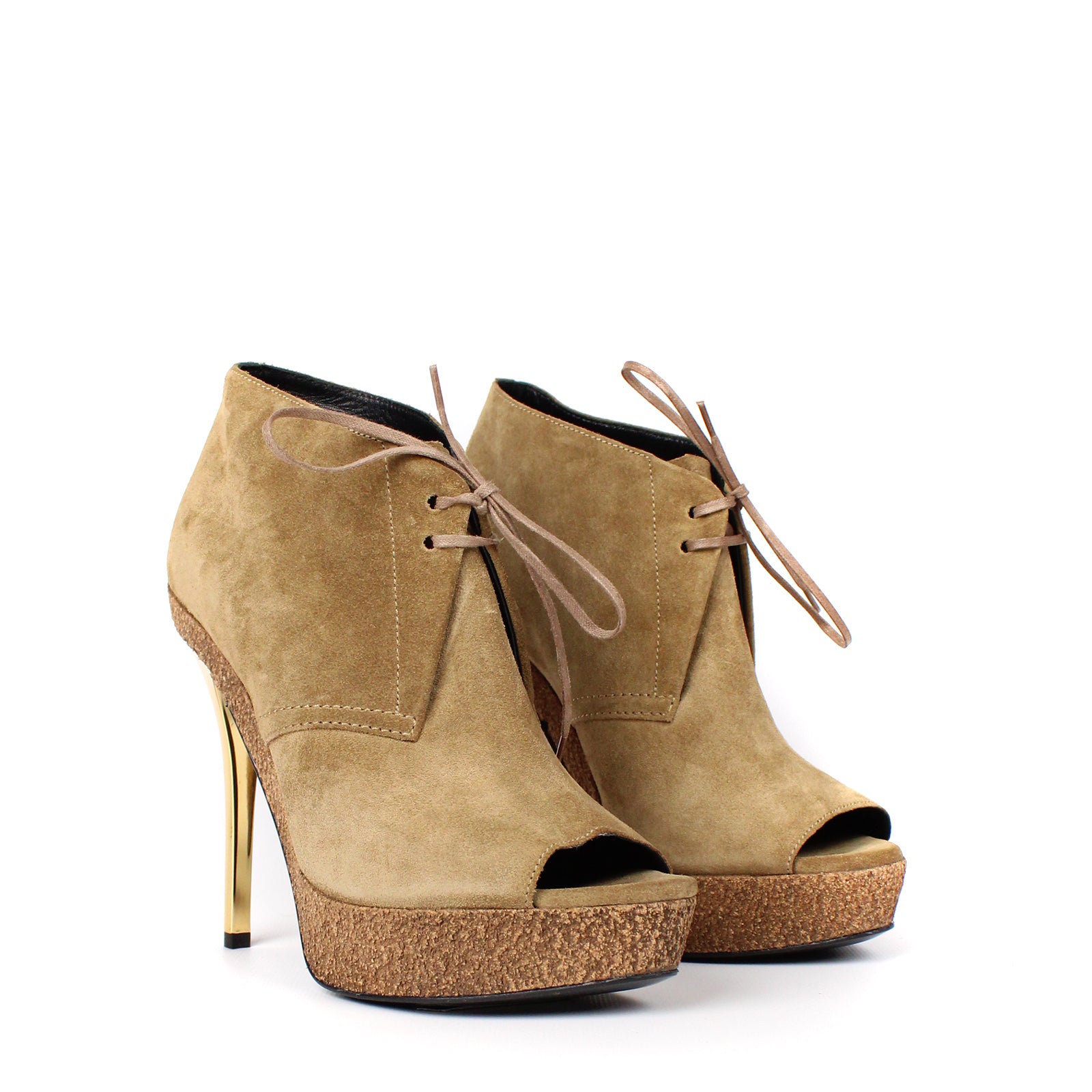 BURBERRY - Vintage suede pumps (T35)