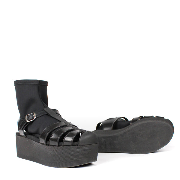 CHANEL - Sandales à plateforme (T38)