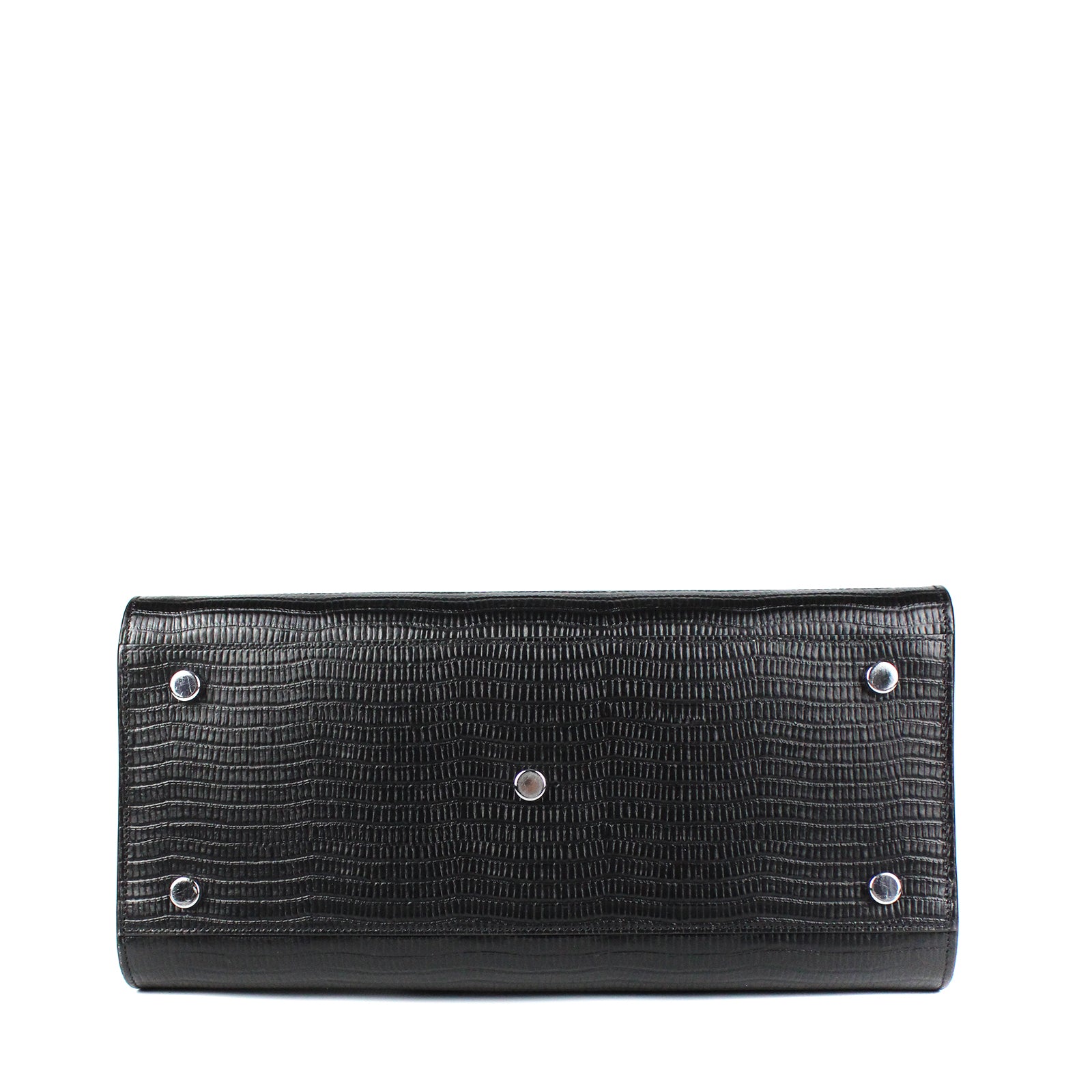 SAINT LAURENT - Sac de jour Small en cuir embossé serpent