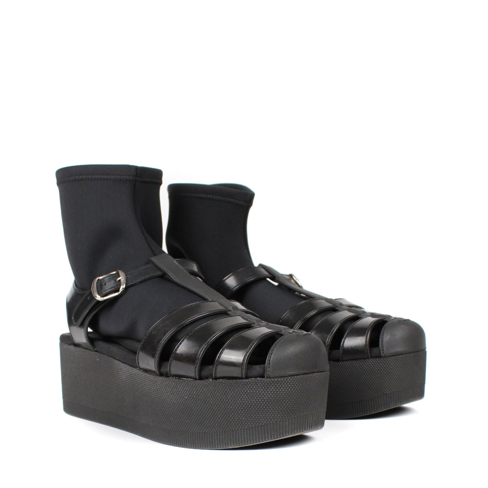 CHANEL - Platform sandals (T38)
