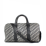 DIOR - Sac de voyage en toile jacquard