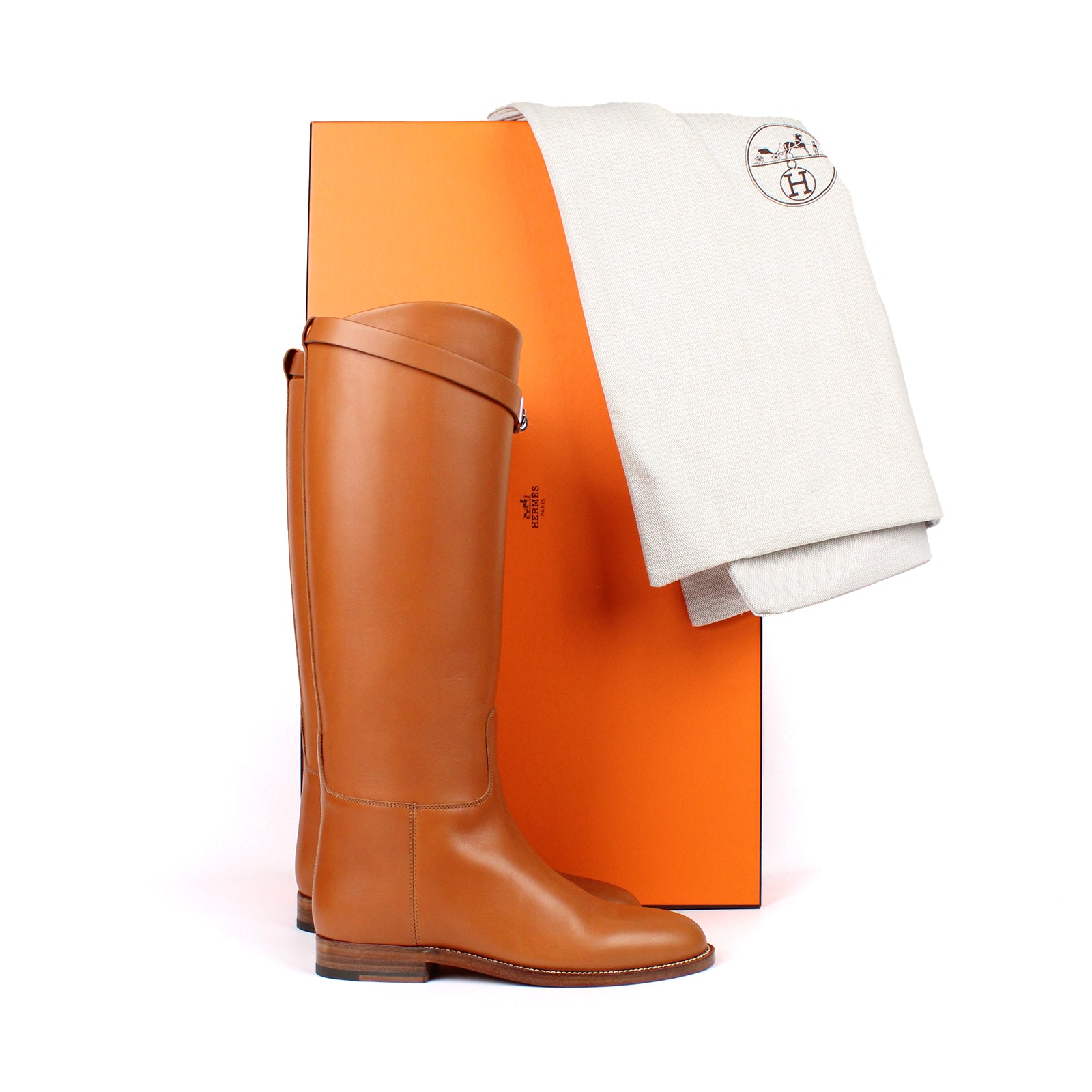 HERMÈS - Bottes Jumping (T34)