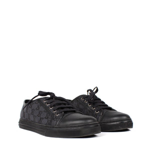 GUCCI - Monogram canvas sneakers (T41.5)