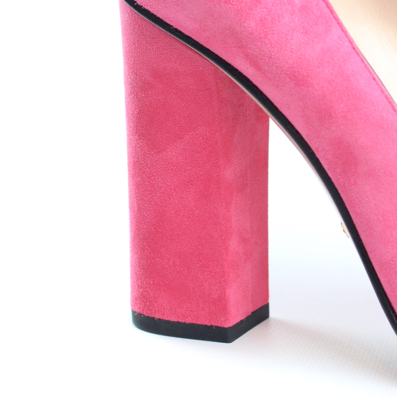 GUCCI - Escarpins Marmont en daim (T39)