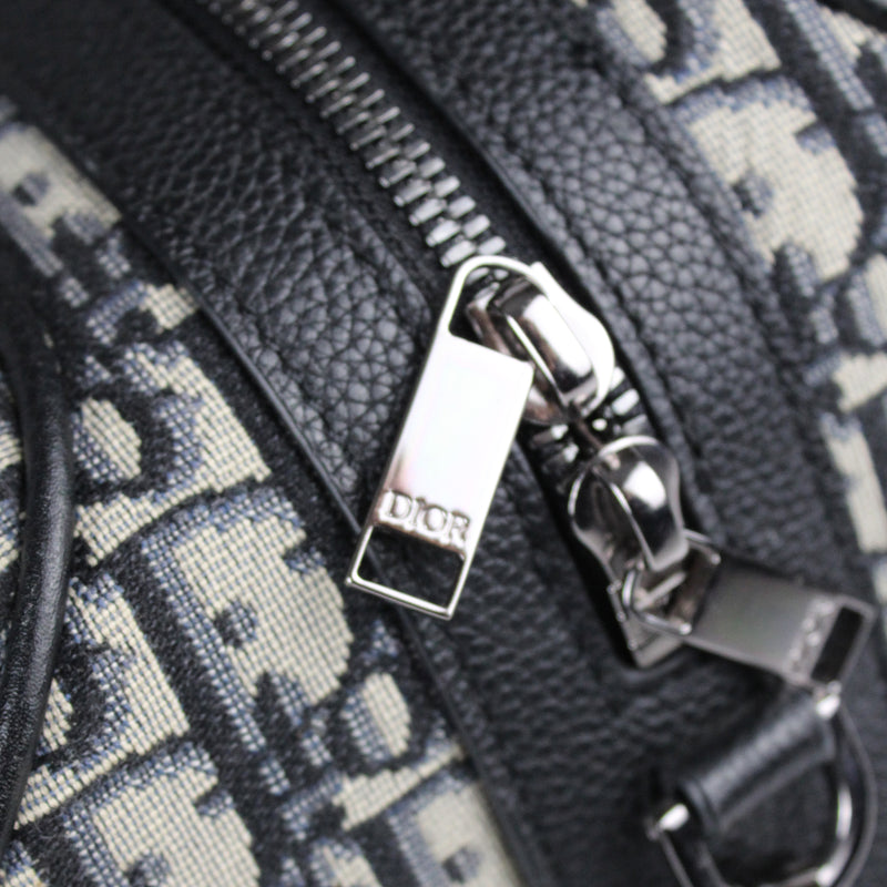 DIOR - Sac de voyage en toile jacquard