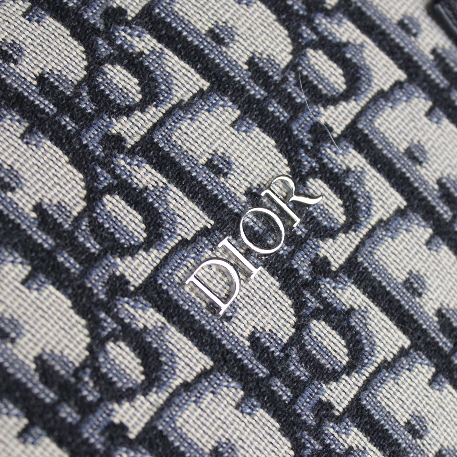 DIOR - Sac de voyage en toile jacquard