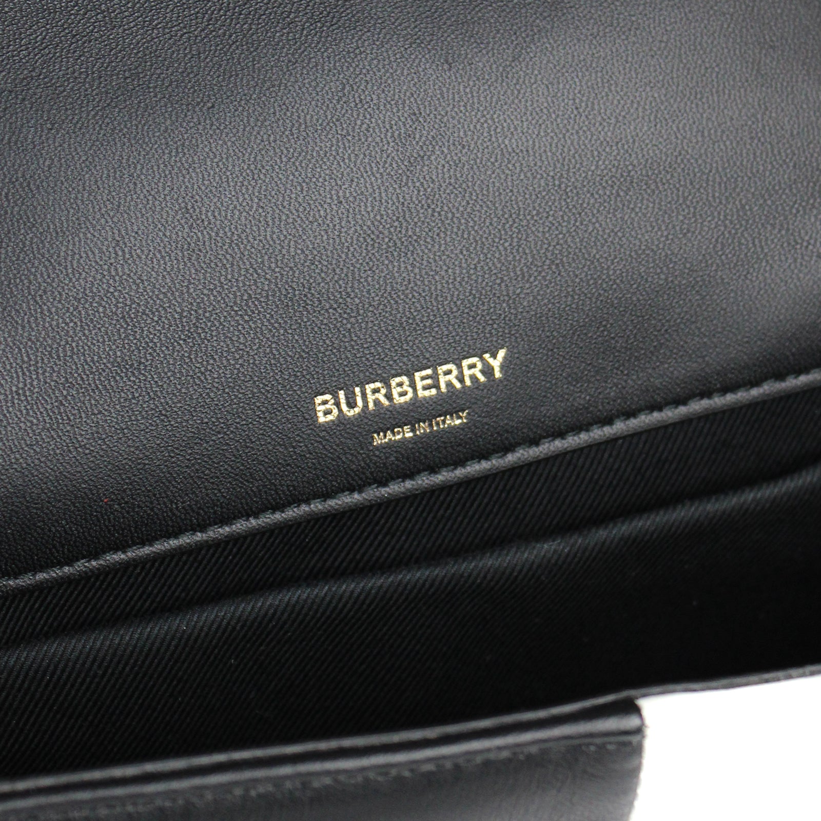BURBERRY - Sac à main Lola TB bicolore