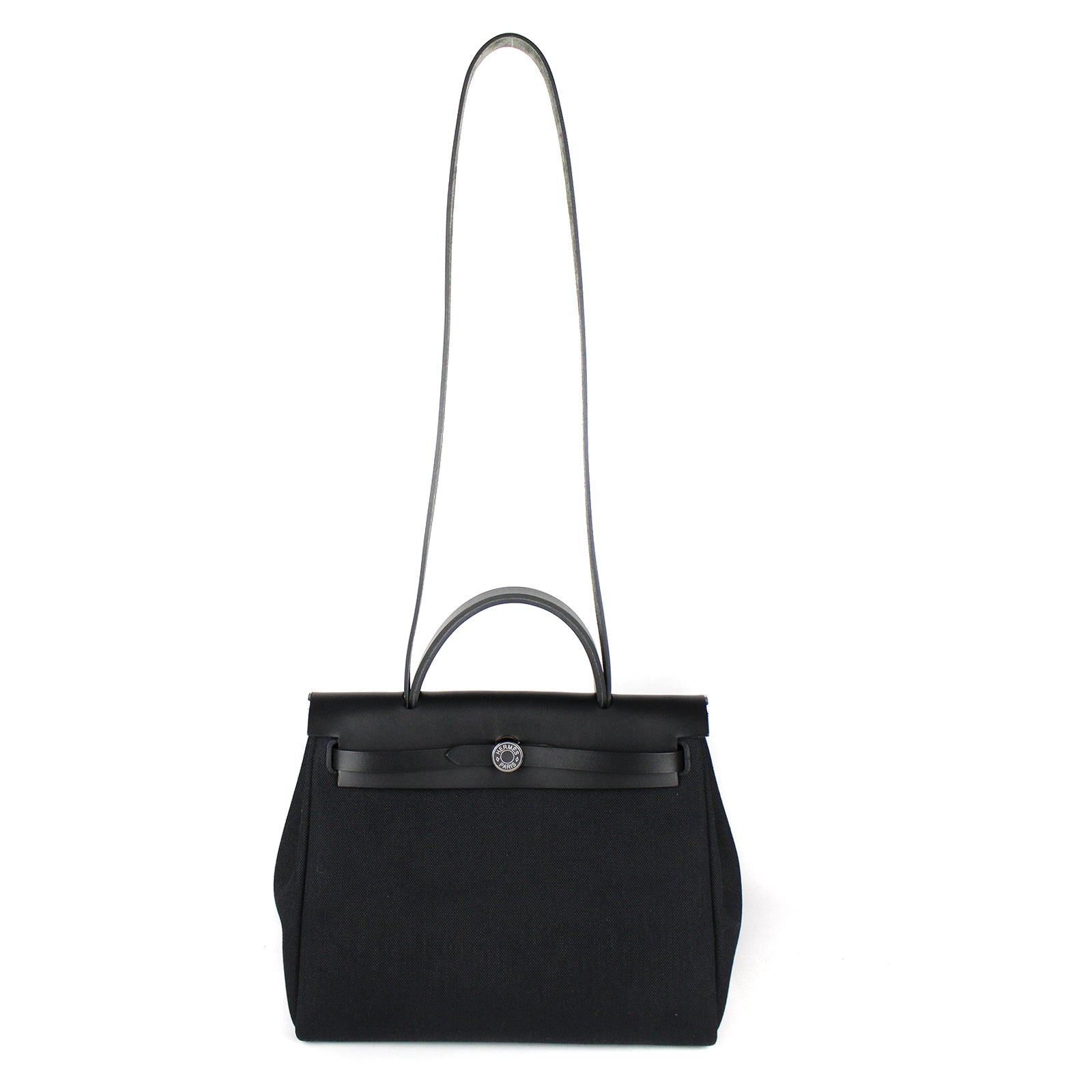 HERMÈS - Sac Herbag 31 Zip noir