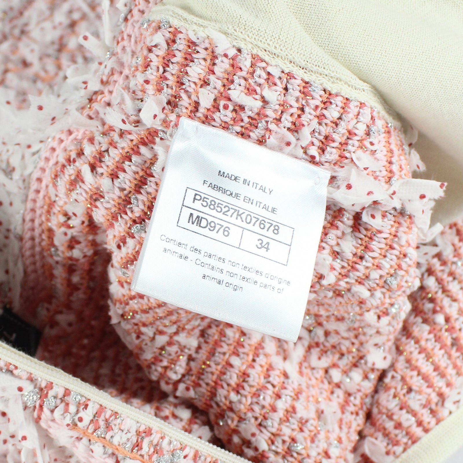 CHANEL - Jupe en tweed (T34)