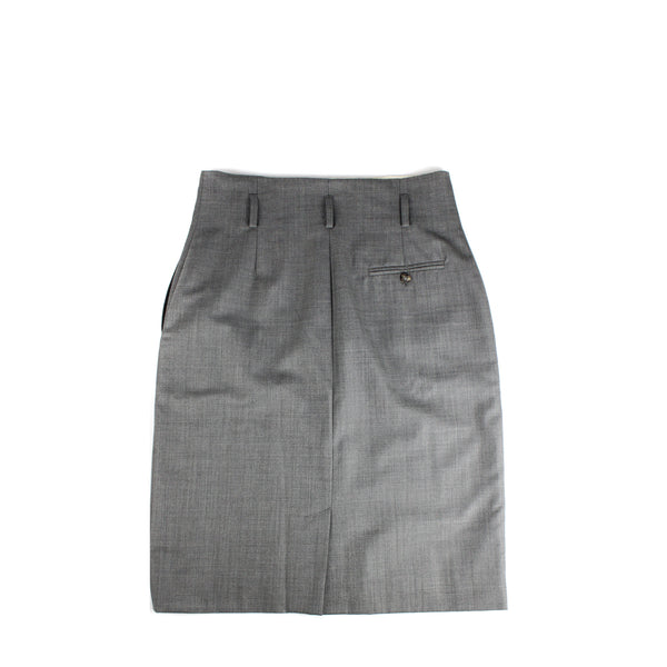 HERMÈS - Jupe en laine (T40)