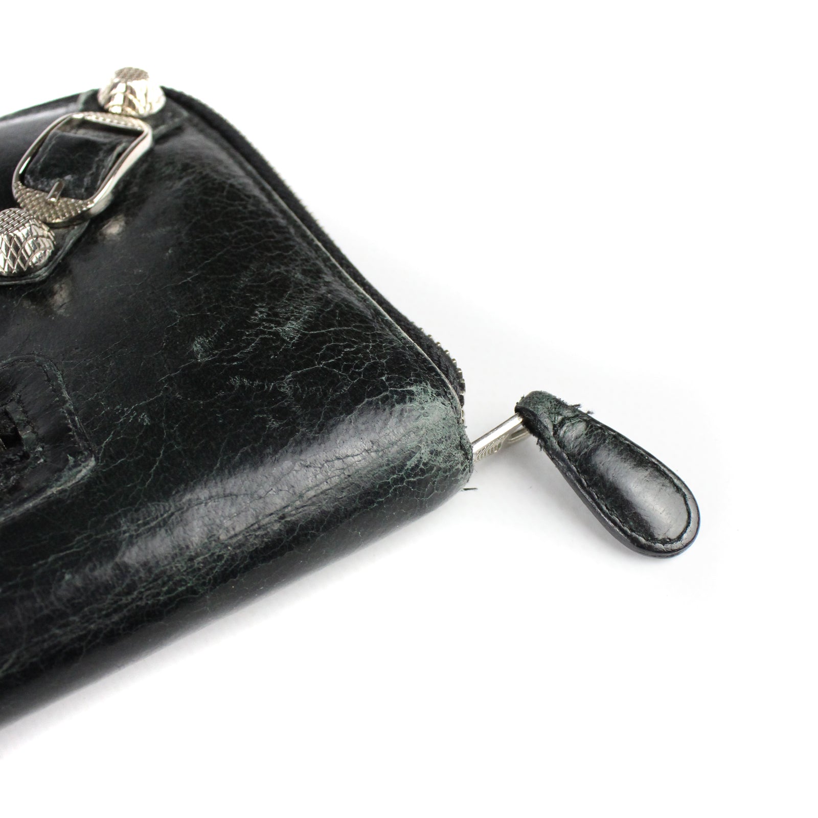 BALENCIAGA - City leather wallet