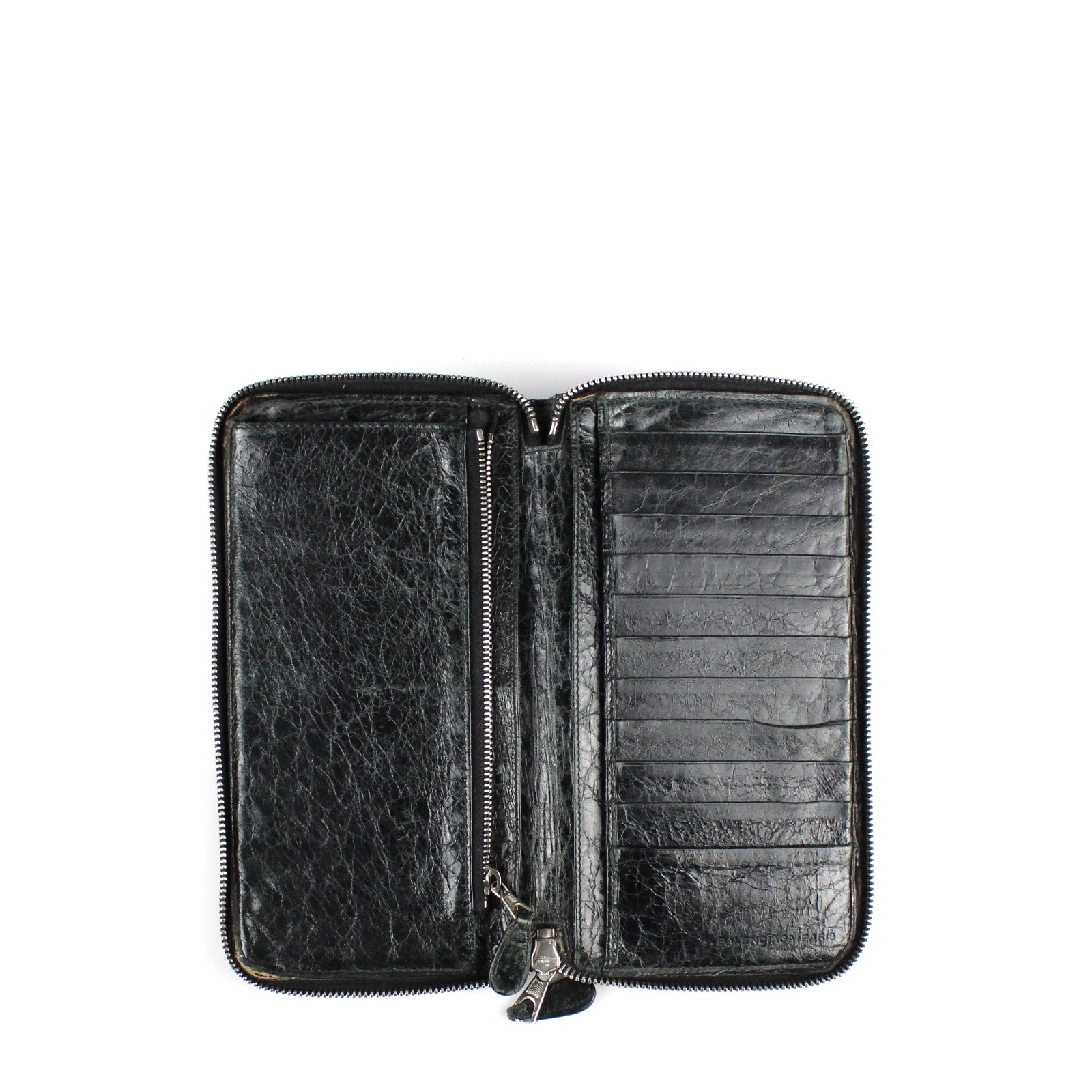 BALENCIAGA - City leather wallet