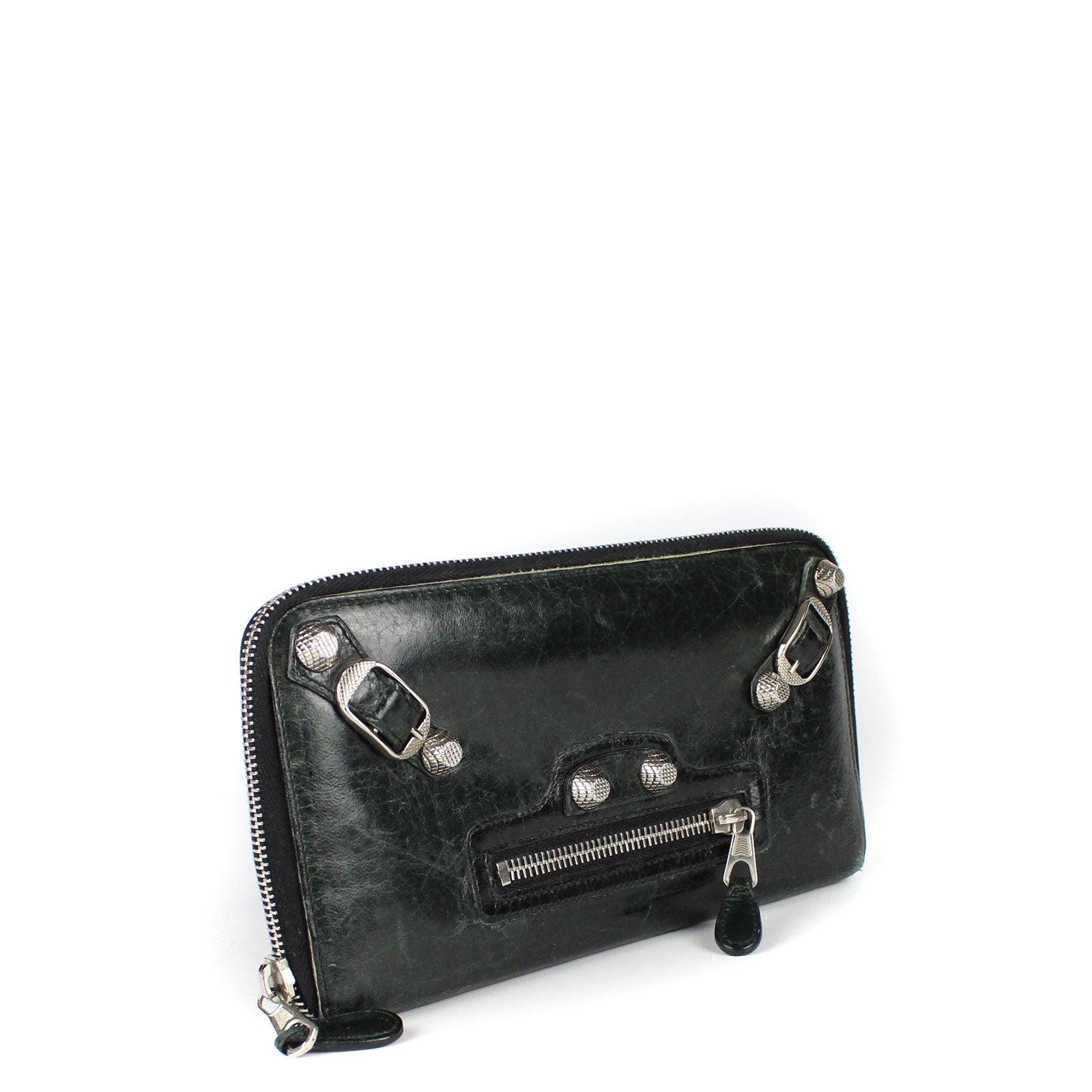 BALENCIAGA - City leather wallet