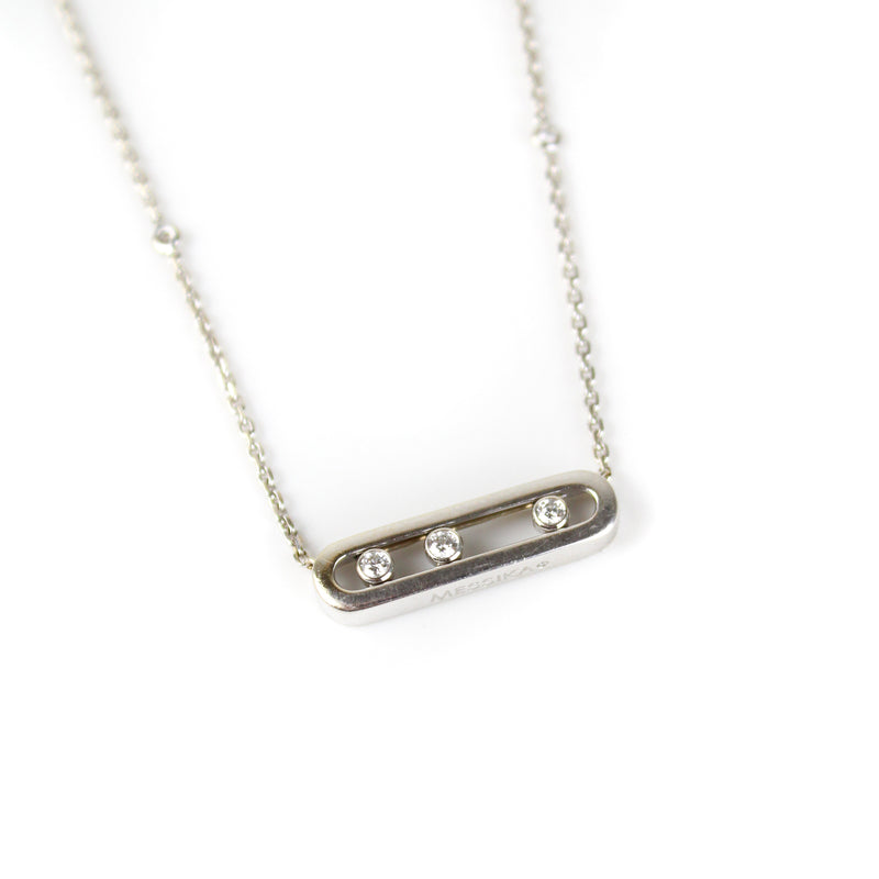 MESSIKA - Collier en diamant or blanc Baby Move