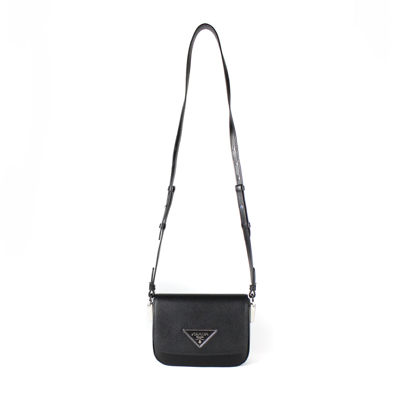 PRADA - Sac à bandoulière en cuir Saffiano