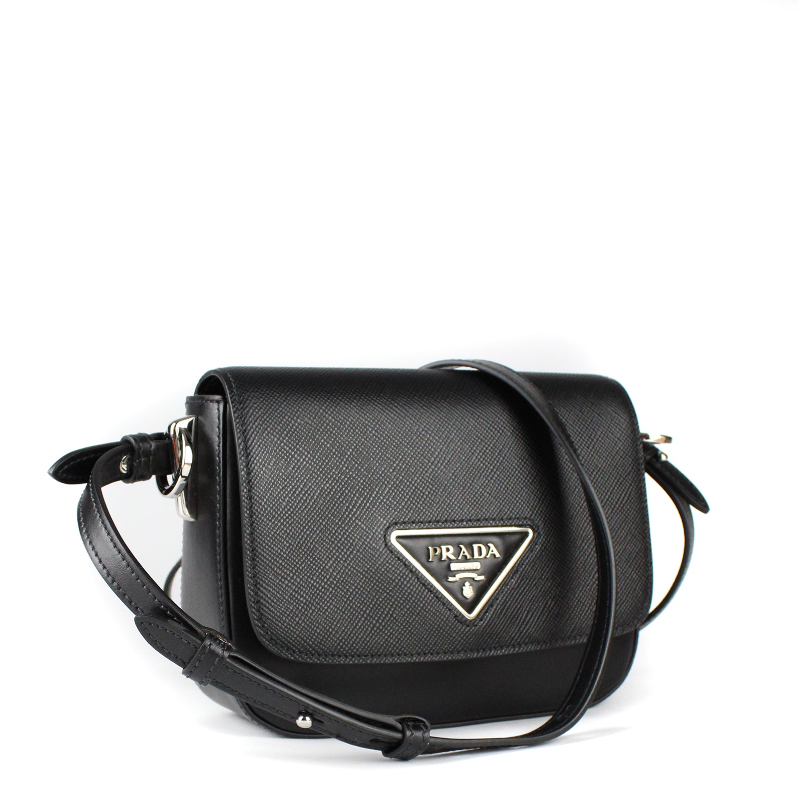 PRADA - Sac à bandoulière en cuir Saffiano