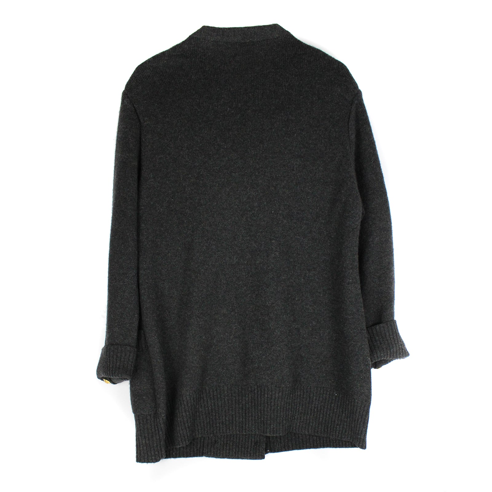 CHANEL - Manteau en laine et cachemire (T44)