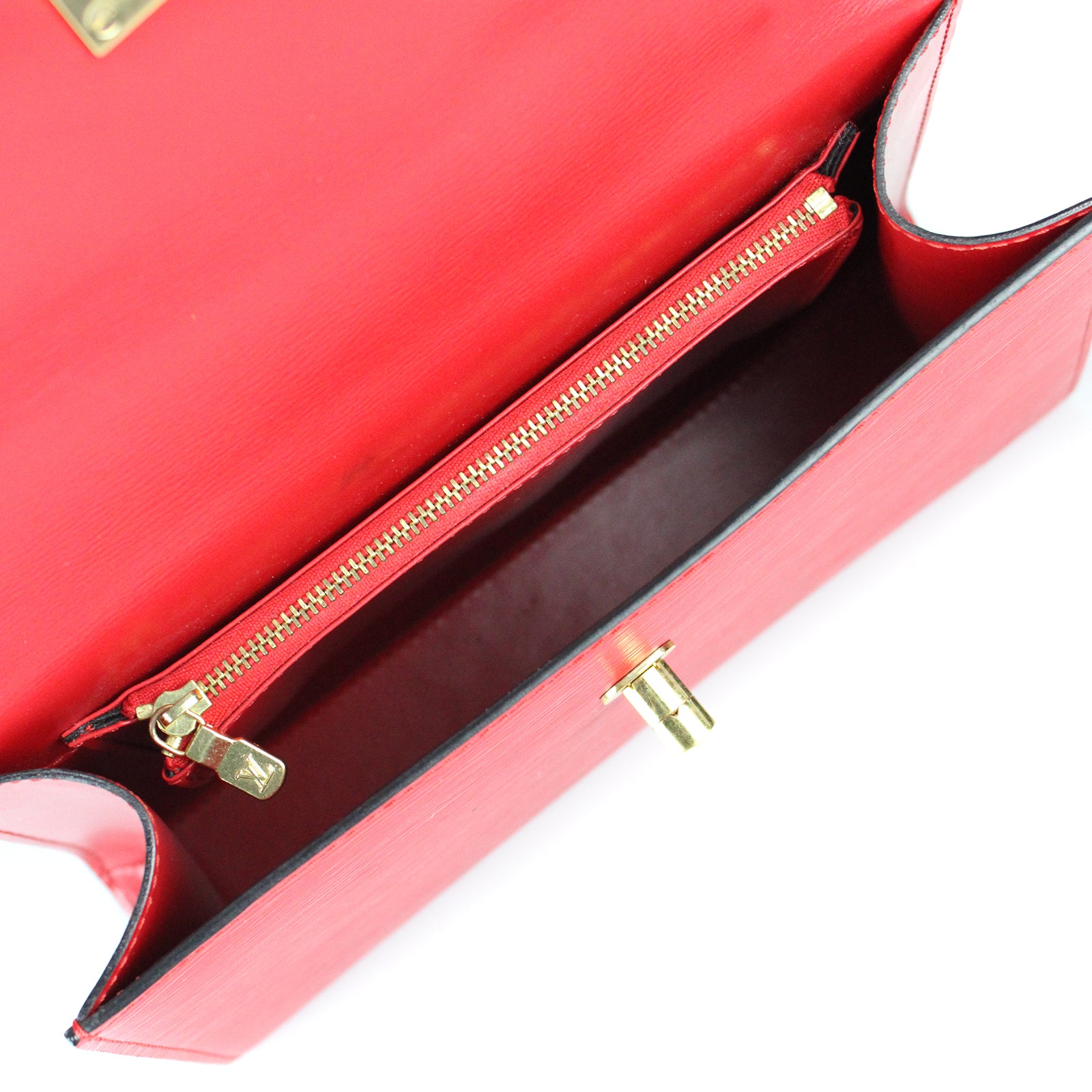 LOUIS VUITTON - Sac Malherbes en cuir épi