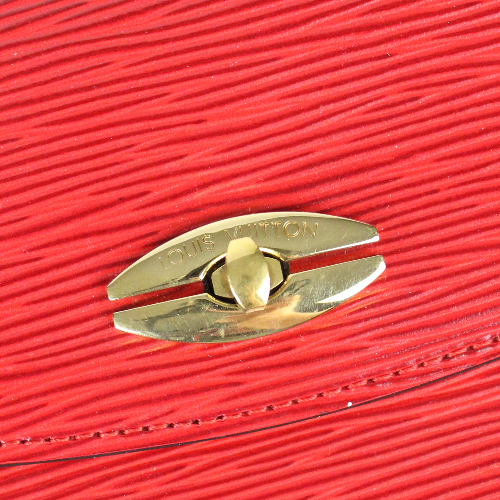 LOUIS VUITTON - Sac Malherbes en cuir épi